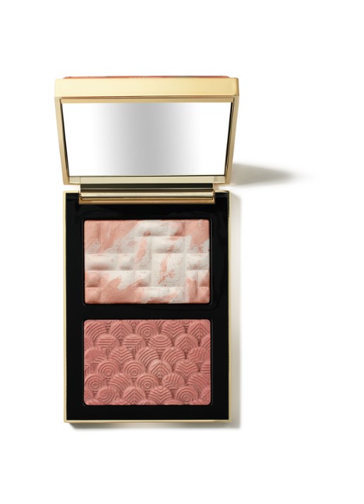 Bobbi Brown Blush & Highlight duo - blush & highlighter palette - voorkant pink dawn glow