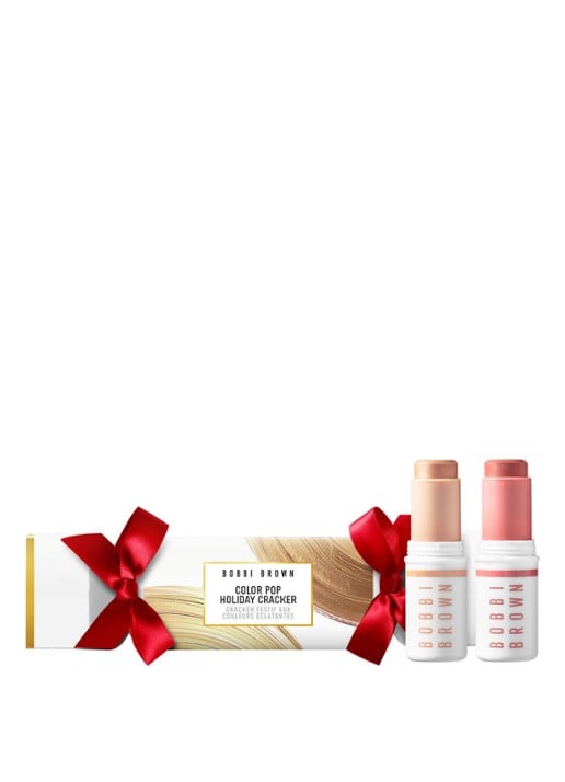 Bobbi Brown Color Pop Holiday Cracker Skin Enhancer Multi-Stick Duo Set - make-up set - voorkant 5 morning dew | flirty peach