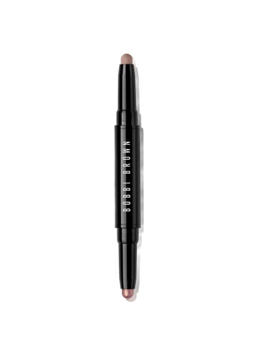 Bobbi Brown Dual-Ended Long Wear Cream Shadow Stick - oogschaduwstick - voorkant muted taupe / pyrite