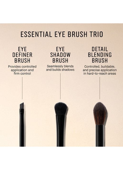 Bobbi Brown Essential Eye Brush Trio Essentiële set van 3 oogkwasten - make-up set - detail 3 undefined