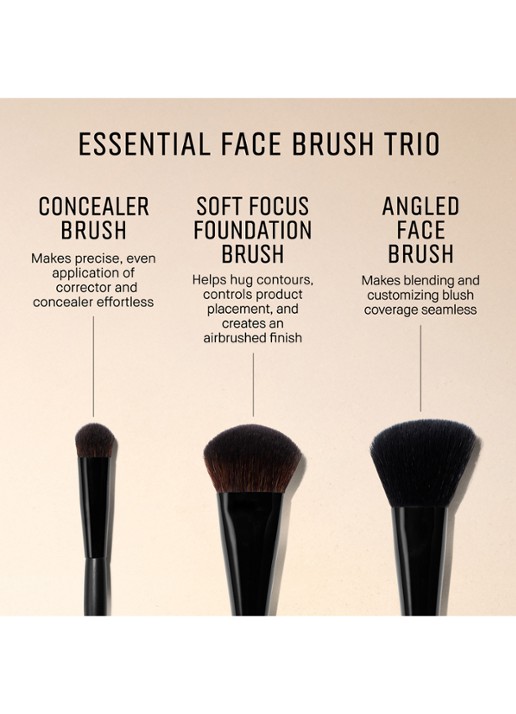 Bobbi Brown Essential Face Brush Trio Face Brush Set - make-up set - detail 3 undefined