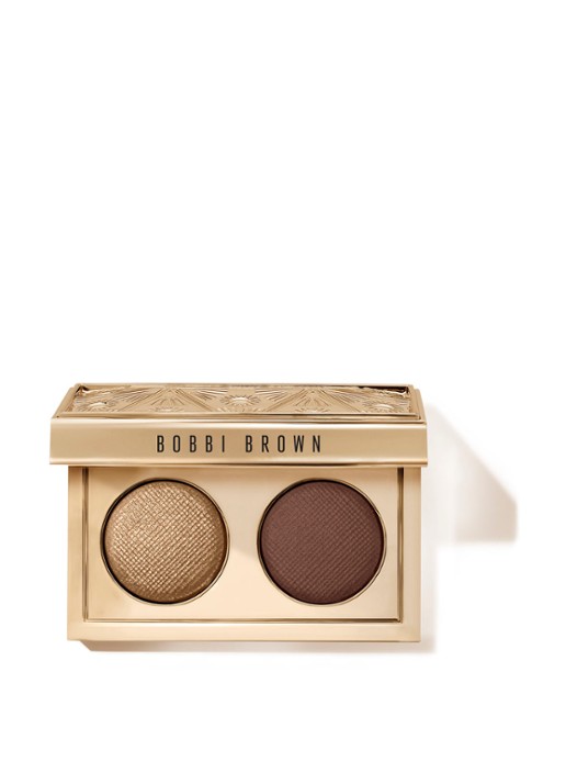 Bobbi Brown Luxe Eye Shadow Duo - Limited Edition oogschaduw palette - voorkant 5 last dance