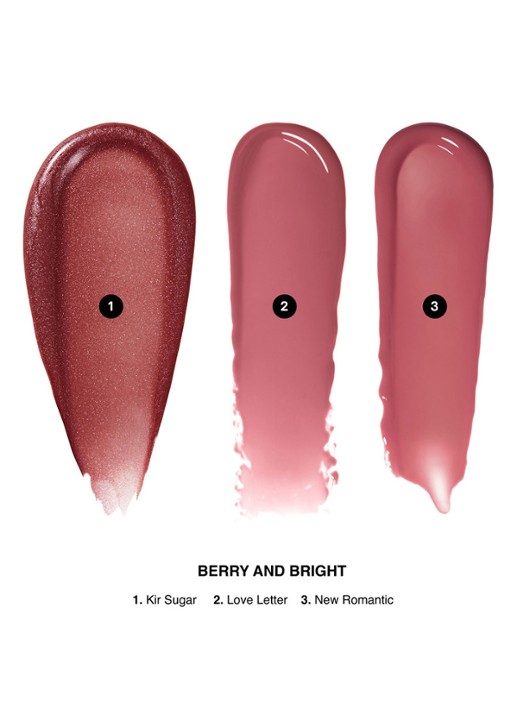 Bobbi Brown Mini Crushed Lip Trio Lippenset - make-up set - detail 3 new romantic | love letter | kir sugar