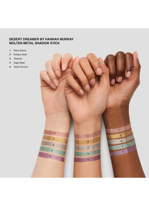 Bobbi Brown Molten Metal Shadow Stick - oogschaduwstick - detail 6 sage steel