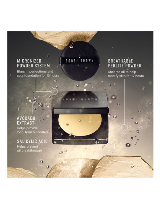 Bobbi Brown Sheer Finish Pressed Powder - poeder - detail 3 warm natural