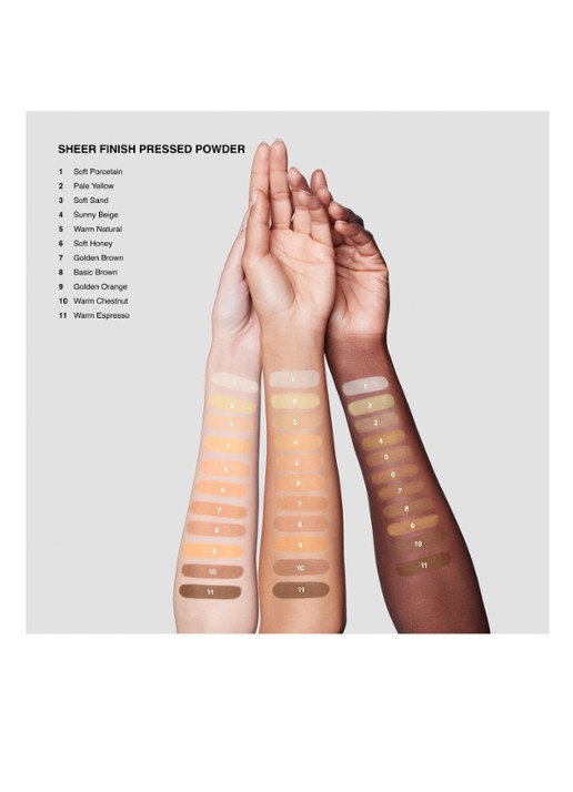 Bobbi Brown Sheer Finish Pressed Powder - poeder - detail 2 pale yellow