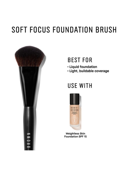 Bobbi Brown Soft Focus Foundation Brush Foundationkwast - foundation kwast - detail 3 undefined