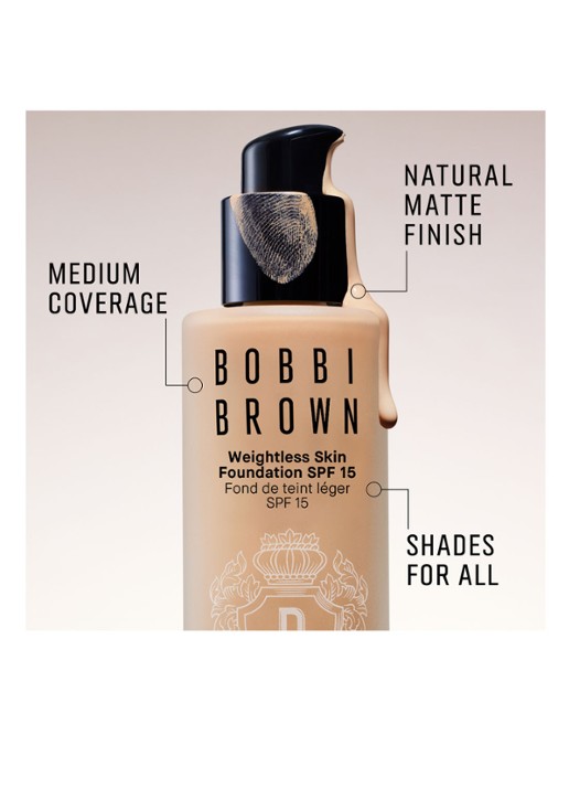 Bobbi Brown Weightless Skin Foundation SPF 15 - detail 5 walnut