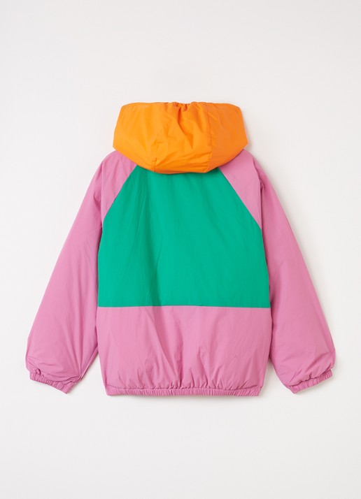 BOBO CHOSES Almost Moire reversible jack - achterkant 4 roze