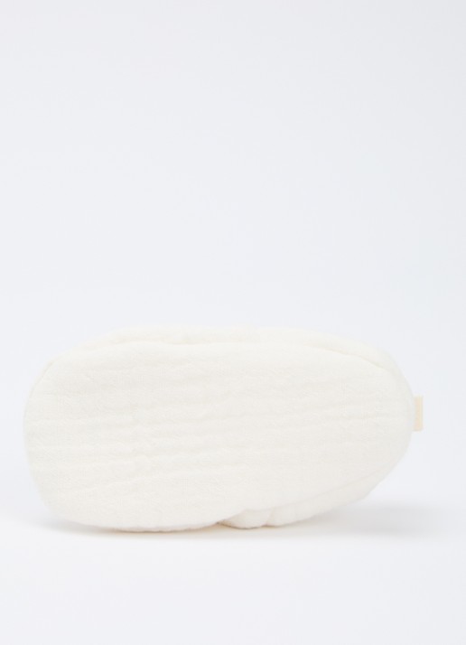 BOBO CHOSES Cool Radish babyslofjes met borduring - detail 4 beige