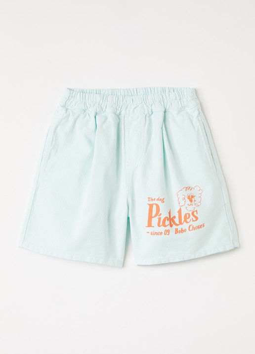BOBO CHOSES Dog loose fit korte broek met logo