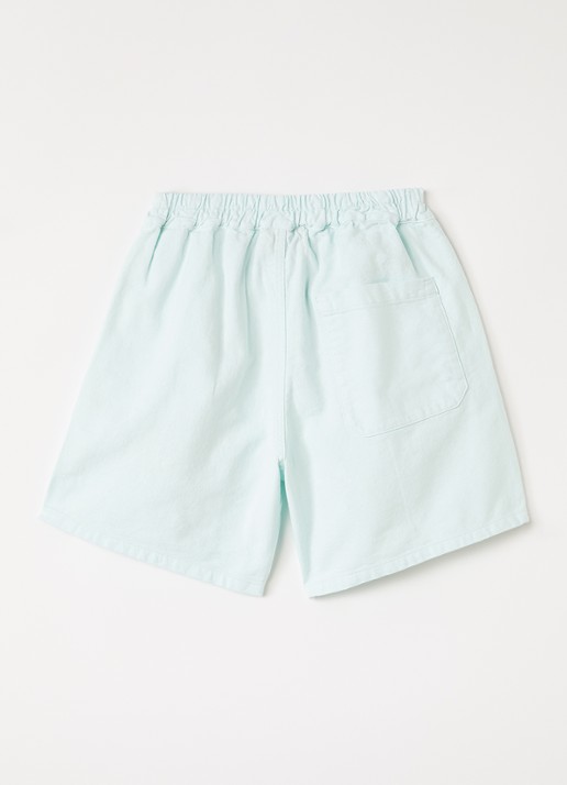 BOBO CHOSES Dog loose fit korte broek met logo - voorkant 2 mint