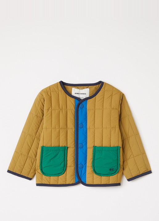 BOBO CHOSES Gewatteerd jack met quilt patroon