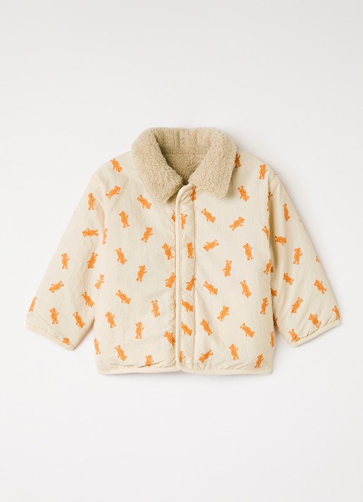 BOBO CHOSES Jack met print en details van fleece