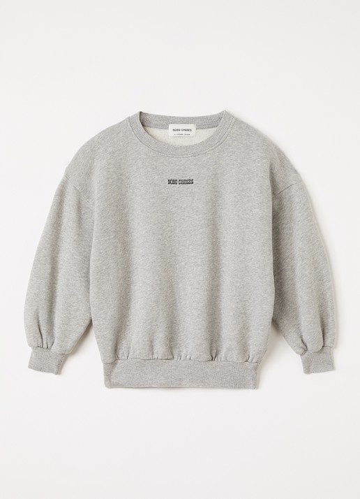 BOBO CHOSES Mush Monster Duo sweater met logoborduring en backprint
