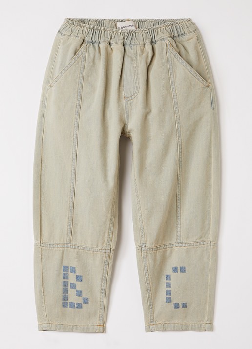 BOBO CHOSES Tapered jeans met gekleurde wassing