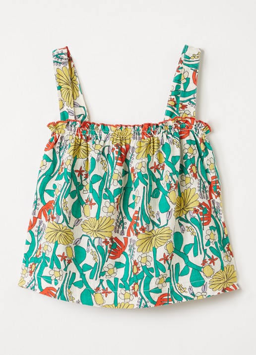 BOBO CHOSES Top met bloemenprint