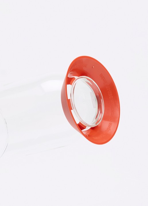 Bodum Oktett bierglas 37 cl set van 2 - detail 2 rood