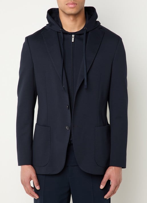 Boggi Milano Regular fit colbert met uitneembare voering