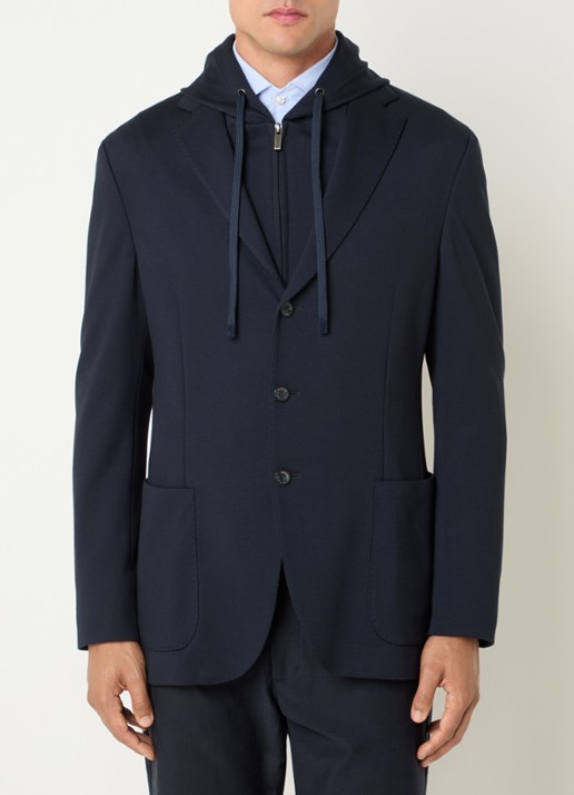Boggi Milano Regular fit colbert met uitneembare voering