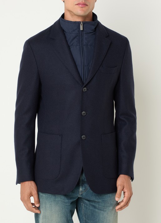 Boggi Milano Regular fit colbert met uitneembare voering