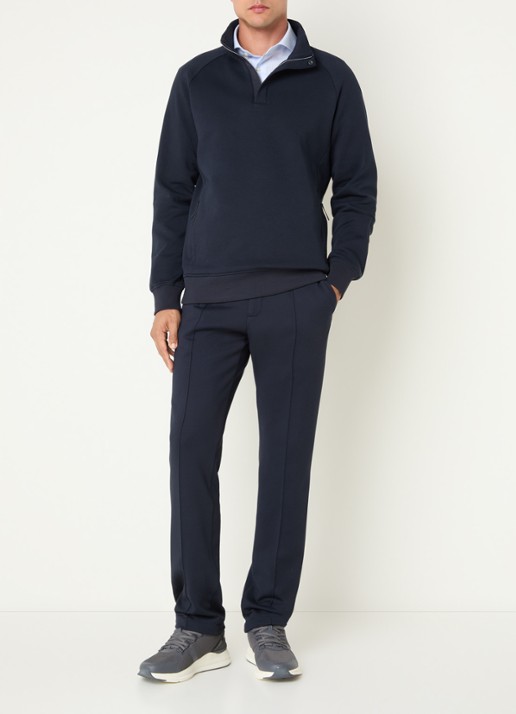 Boggi Milano Schipperstrui met ritszakken - voorkant 2 donkerblauw
