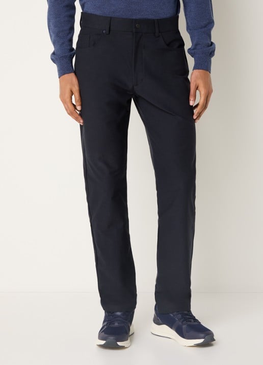 Boggi Milano Slim fit chino met steekzakken