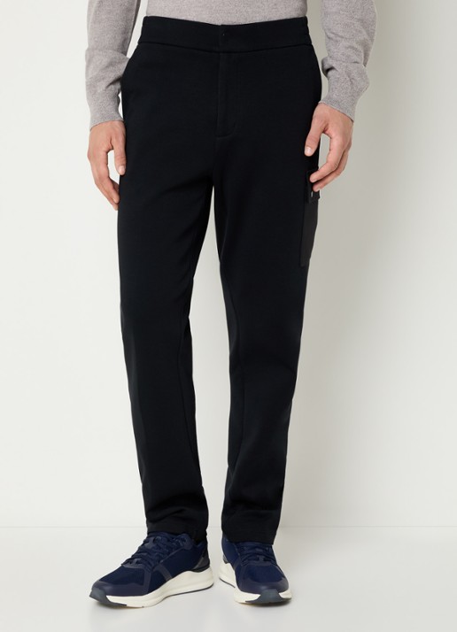 Boggi Milano Slim fit joggingboek met klepzak