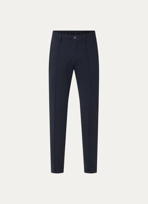 Boggi Milano Straight fit pantalon met steekzakken