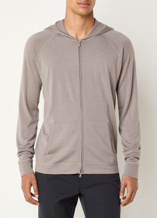 Boggi Milano Sweatvest met steekzakken