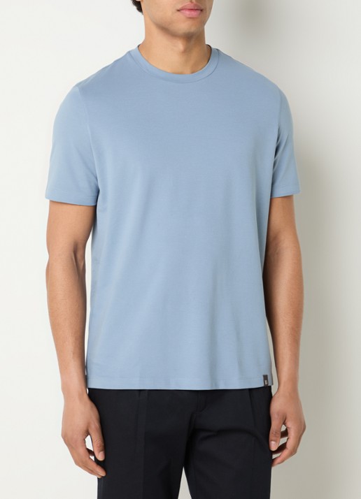 Boggi Milano T-shirt met ronde hals