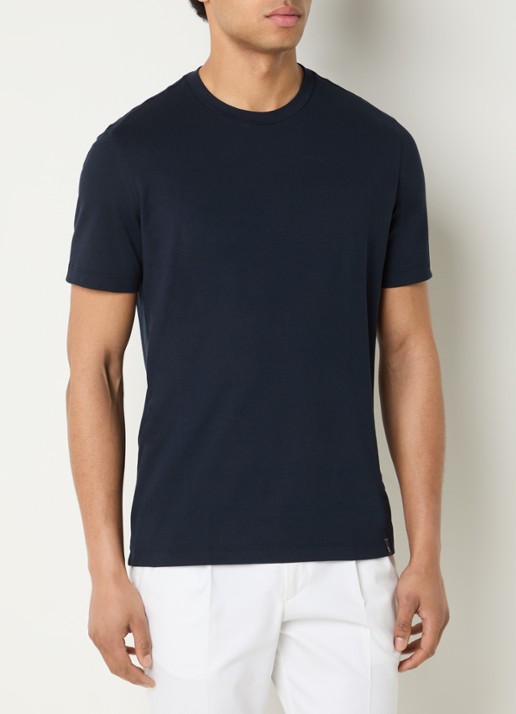Boggi Milano T-shirt met ronde hals