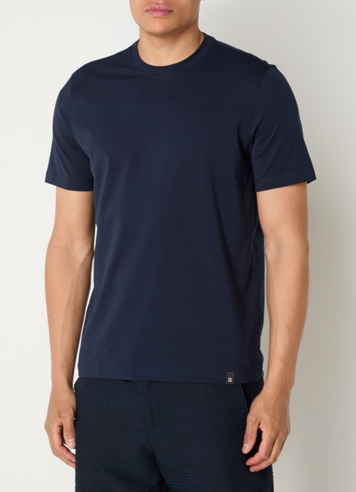 Boggi Milano T-shirt met ronde hals