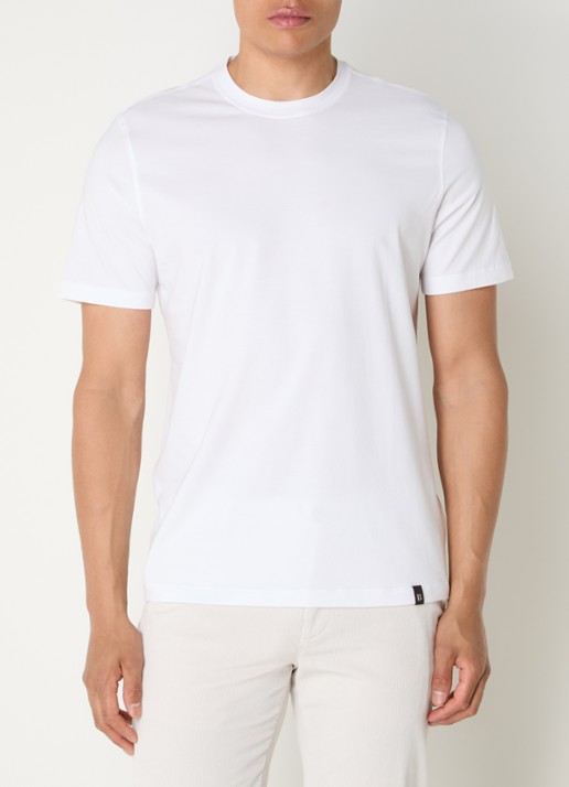 Boggi Milano T-shirt met ronde hals