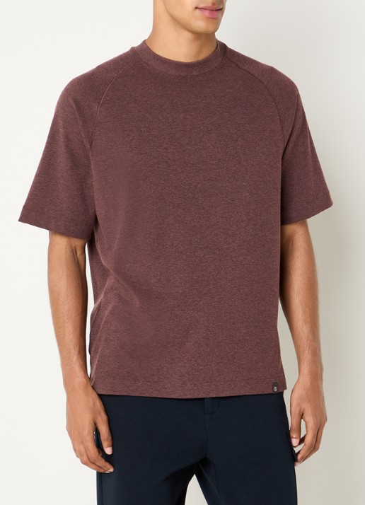 Boggi Milano T-shirt met ronde hals