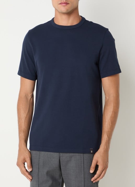 Boggi Milano T-shirt met ronde hals