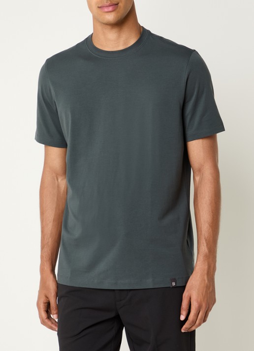 Boggi Milano T-shirt met ronde hals