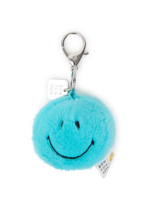 Bon Ton Toys Smiley Fuzzy sleutelhanger 5,5 cm