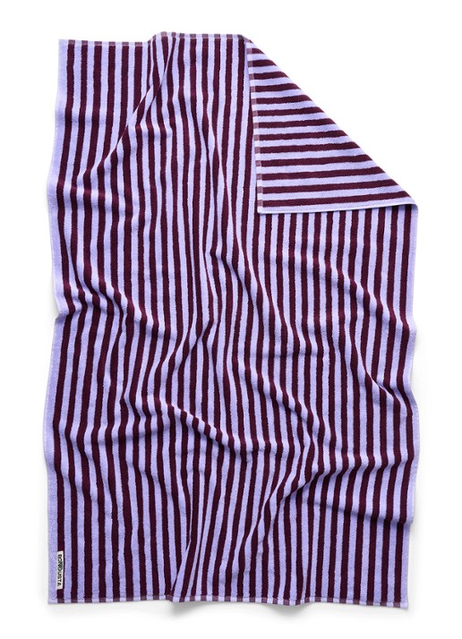 Bongusta Naram badlaken - 600 gr/m2 - 100 x 150 cm - voorkant lavendel