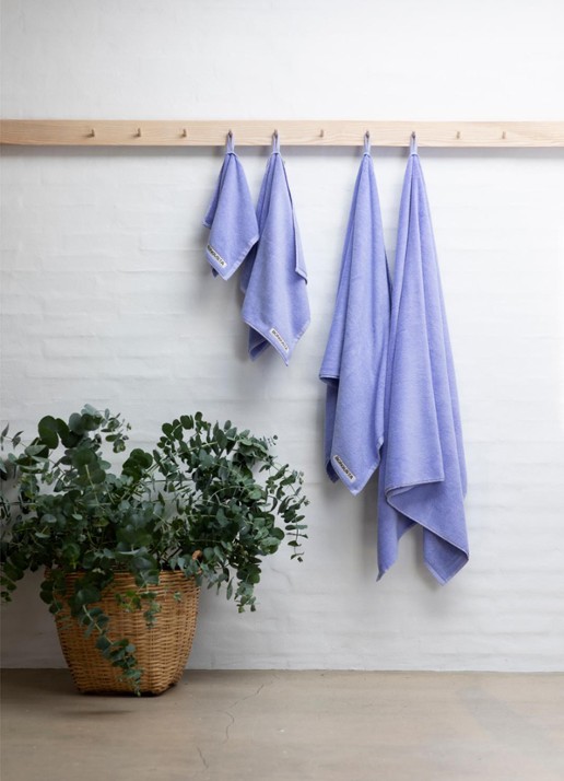 Bongusta Naram gastendoek - 600 gr/m2 - 50 x 30 cm - detail blauw
