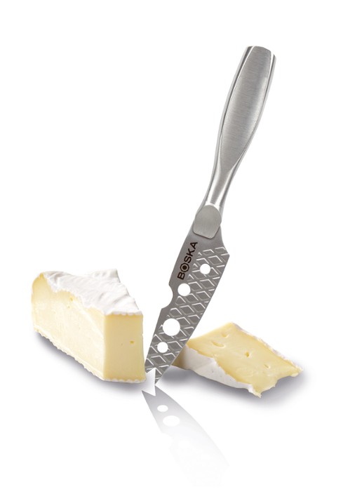Boska Monaco+ Nr. 3 Mini kaasmes 8 cm - voorkant 2 zilver