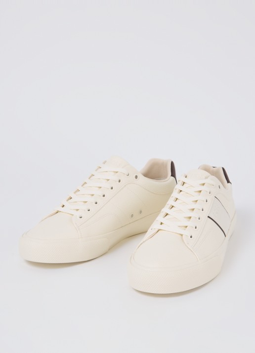 BOSS Aiden sneaker met logo - detail 2 ivoor