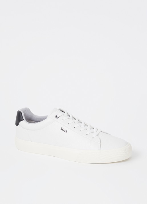 BOSS Aiden sneaker met structuur en logo