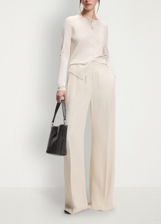 BOSS Anett schoudertas met logo - detail 4 dark brown-207 / bruin