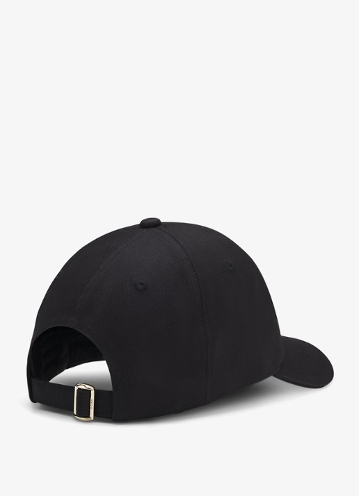 BOSS Ari-Me pet met logo - achterkant 4 black-001 / zwart