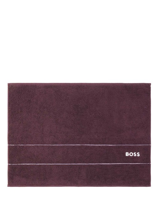 BOSS Azalea badmat 50 x 70 cm  - voorkant bordeauxrood
