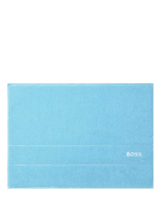BOSS Azalea badmat 50 x 70 cm  - voorkant 2 lichtblauw