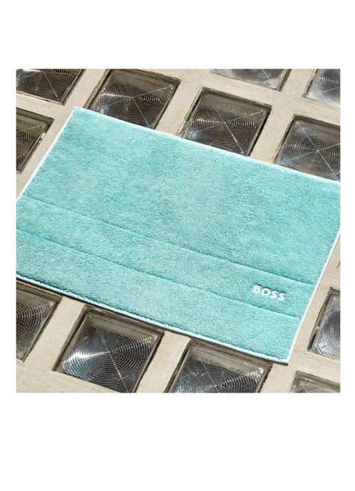 BOSS Azalea badmat 50 x 70 cm  - detail 3 turquoise