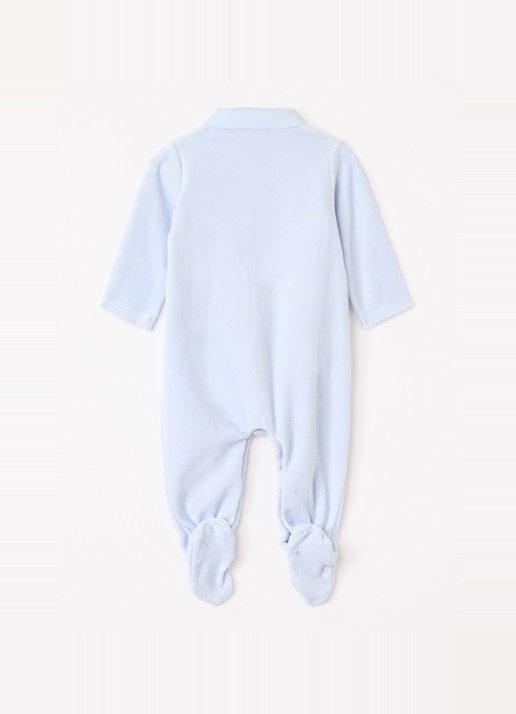 BOSS Babypak met logo - voorkant 2 lichtblauw