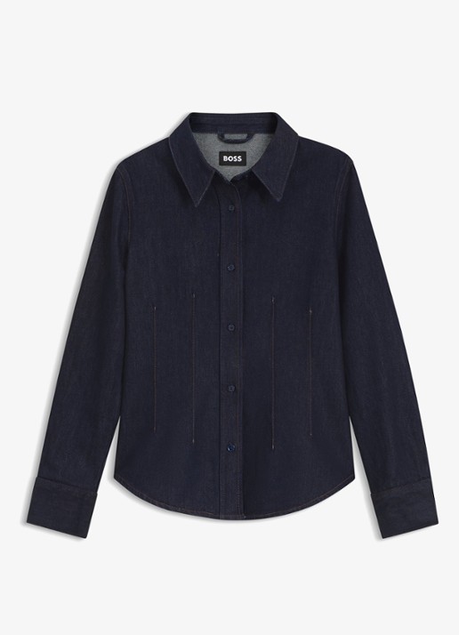 BOSS Blouse van denim